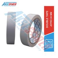 Gambar Isolasi Double Tape Joyko 1 [2.4 cm] / Lakban Dobel Tip Selotip Kertas dari Aksesoren Kab. Indramayu 1 Tokopedia