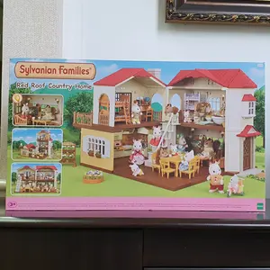 PROMO! ORIGINAL Sylvanian Families Red Roof Country Home House Playset