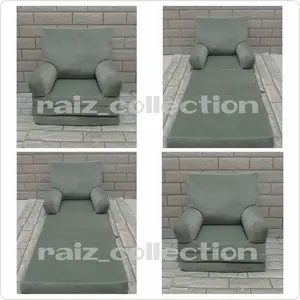 sofa lipat anak (3 lipat) polos