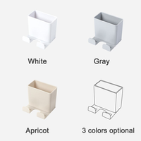 Gambar Rak Remote Tv & Handphone - Rak Tempel Dinding - Abu-abu dari Aurel Babyshop Kota Tangerang Selatan 2 Tokopedia