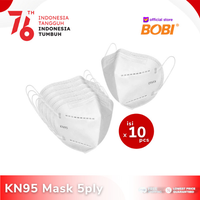 Gambar Masker KN95 - KN95 Mask 5PLY - Masker Murah Original Waterproof dari BOBI SHOP Kota Administrasi Jakarta Utara 3 Tokopedia