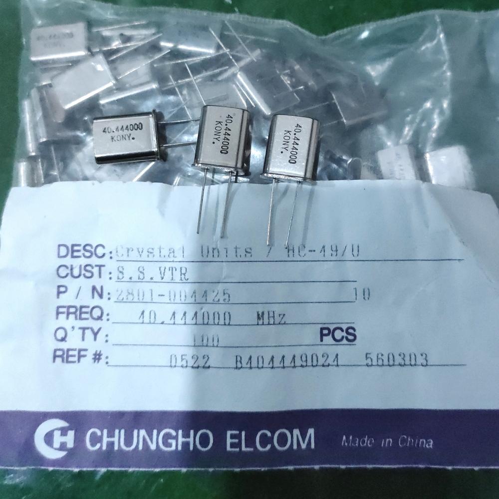 XTAL CRISTAL CRYSTAL 40.444000 MHz