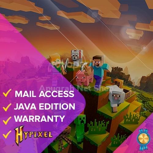 Promo Minecraft Java Edition Hypixel PC Original FULL ACCESS PREMIUM ...
