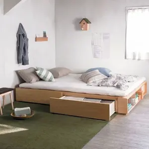 Tempat tidur, dipan, Divan Lesehan Minimalis Kayu Jati Laci Anak