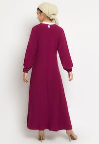 Gambar PURICIA GAMIS ABIDAH - PINK, XL dari Kopamart Kota Surabaya 2 Tokopedia