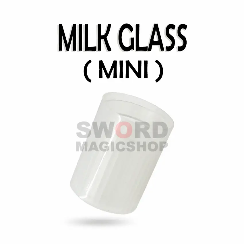 Alat Sulap milk Glass Mini - Milk Cup - Milk disappear - Sulap Gelas