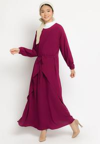 Gambar PURICIA GAMIS ABIDAH - PINK, XL dari Kopamart Kota Surabaya 1 Tokopedia