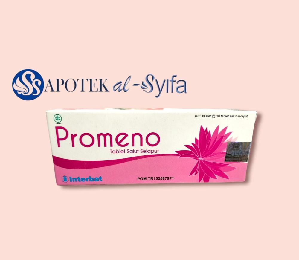 Promeno Suplemen Untuk Meringankan Menopause - 3 blister @10 tablet