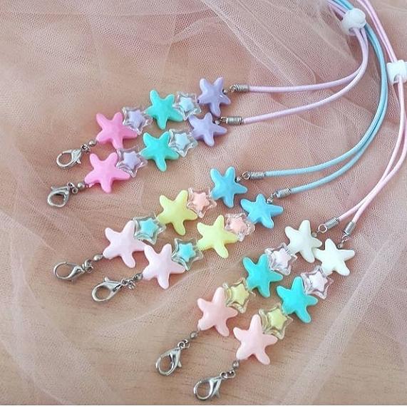 tali masker 2in1 konektor kalung Star fish - Tali Masker - Konektor