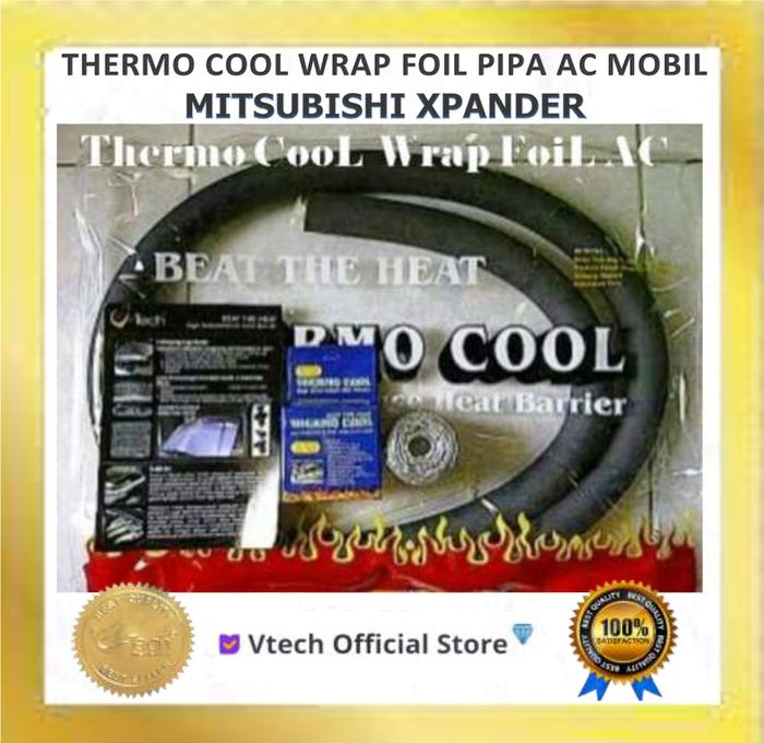 Gambar VTECH Thermocool Thermo Cool Isolasi Pendingin Pipa AC Xpander dari Vtech Peredam Authorized Store Kota Bandung Tokopedia