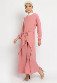 Gambar PURICIA GAMIS ABIDAH - PINK, XL dari Kopamart Kota Surabaya 3 Tokopedia