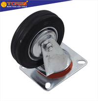 Gambar TORA Roda Caster Karet Hidup - troli trolley lori 6 Inch dari Tora Official Shop Kab. Bandung 2 Tokopedia