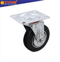 Gambar TORA Roda Caster Karet Hidup - troli trolley lori 6 Inch dari Tora Official Shop Kab. Bandung 1 Tokopedia