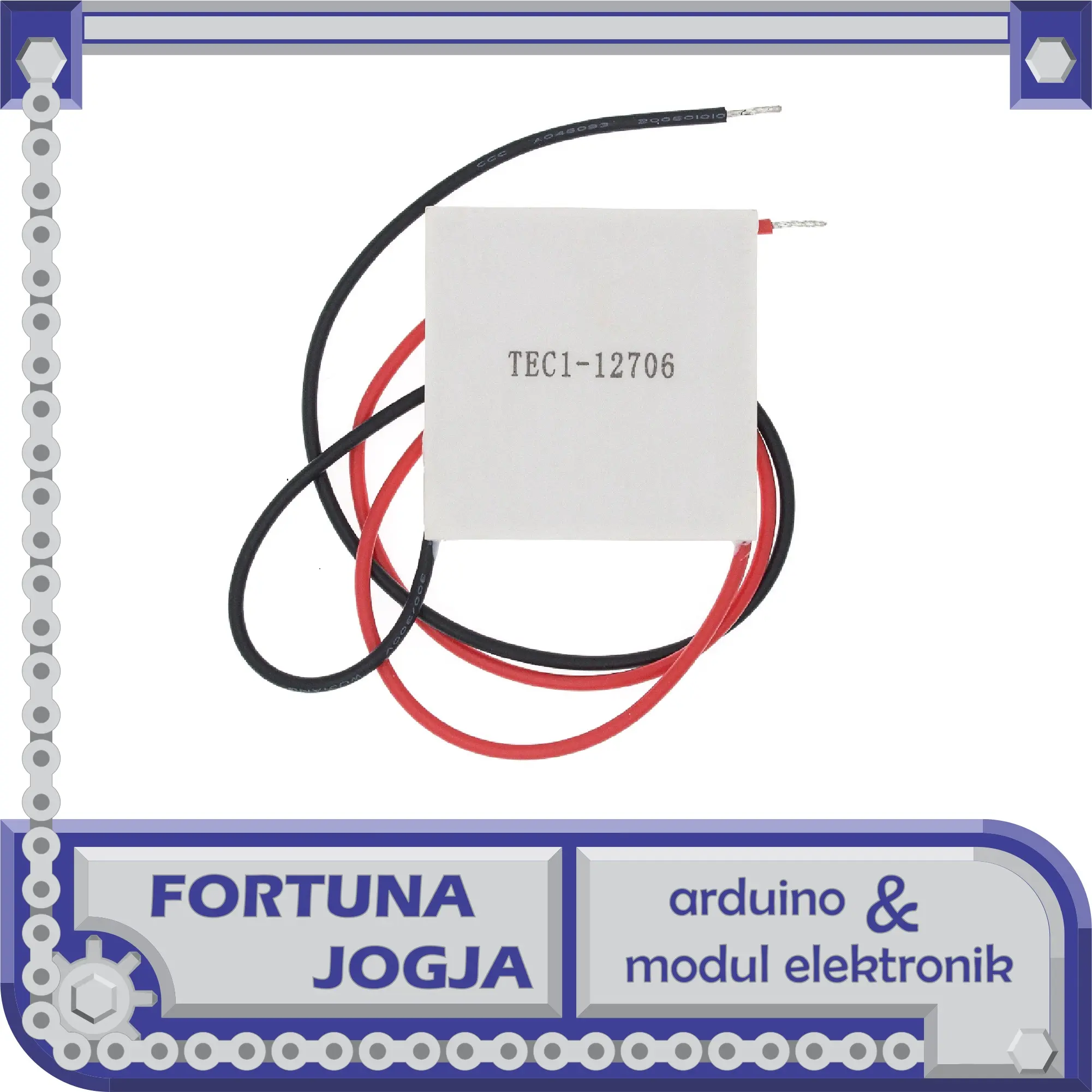 TEC1-12706 Peltier 12V DC 6A Thermoelectric Cooler Modul Panas Dingin