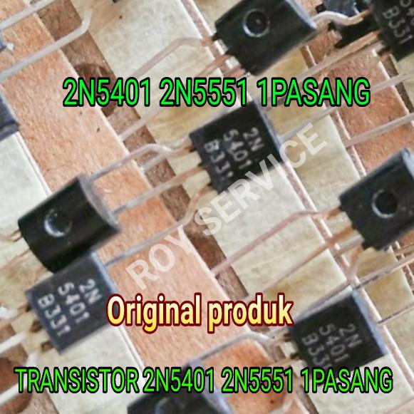 TRANSISTOR 1 SET 2N5401~2N5551 Asli jual sesuai iklan 0