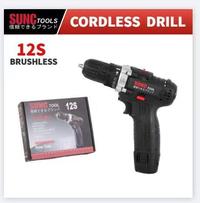 Gambar Bor 1 Baterai JLD Hitam 12S Cordless Drill dari TOKO BESI TIMUR JAYA. Kota Bandung 3 Tokopedia
