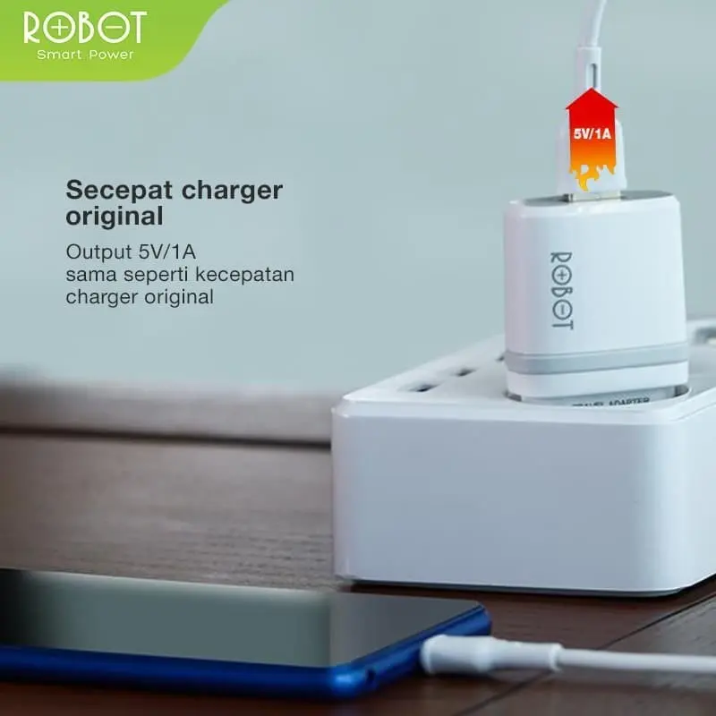 Adaptor Charger ROBOT RT-K7 5V/1A Original 5