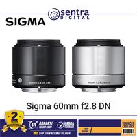Gambar Sigma 60mm f/2.8 DN (A) For Sony - silver dari Sentra Digital Kota Surabaya 1 Tokopedia