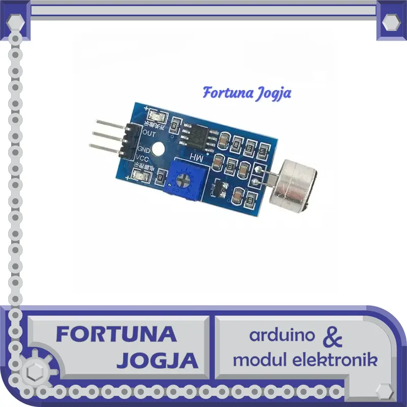 Modul Sensor Suara Sound Detection Sensor Module Voice Sensor 0