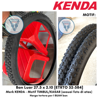 Gambar Ban Luar Sepeda KENDA 27.5 x 2.10 Hitam. MTB Roadbike dari Toko Sepeda Karunia YK Kota Yogyakarta 1 Tokopedia