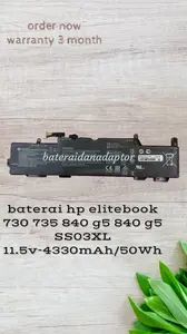 Baterai Hp EliteBook 730 735 755 830 840 SS03XL Original