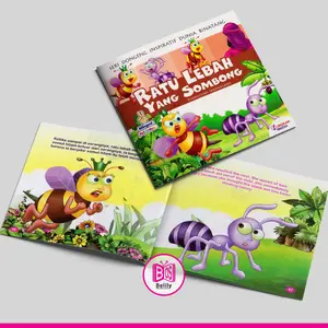 Buku Cerita Dongeng Binatang - Ratu Lebah yang Sombong