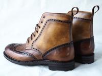 Gambar Fortuna Shoes Sepatu Kulit Pria Patina Dress Boots – Viserion dari Fortuna Shoes Indonesia Kota Bandung 4 Tokopedia