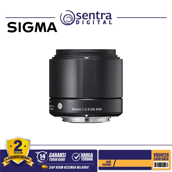 Gambar Sigma 60mm f/2.8 DN (A) For Sony - silver dari Sentra Digital Kota Surabaya 4 Tokopedia