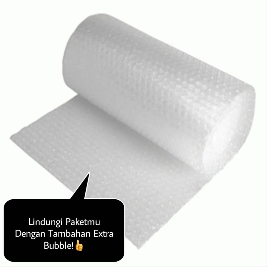 EXTRA BUBBLE WRAP Untuk Tambahan Packing ada ukuran Small Medium dan Large Roll