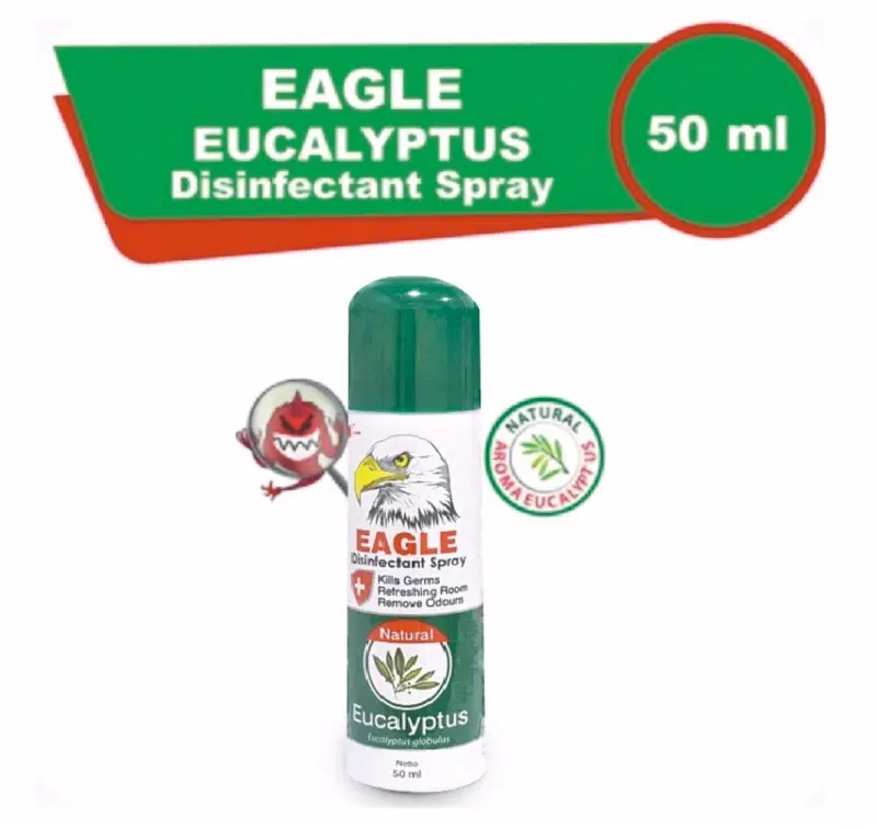 DISINFECTANT SPRAY Eagle Eucaliptus & Desinfectant Alkohol 80% 3