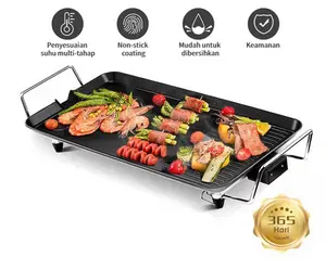 Pemanggang daging listrik BBQ Grill Pan