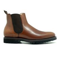 Gambar Fortuna Shoes Sepatu Kulit Pria Chelsea Boots - Vibram Rubber 8166 - Cuoio, 6 dari Fortuna Shoes Indonesia Kota Bandung 2 Tokopedia