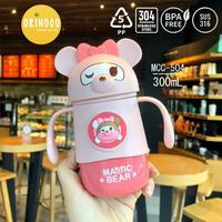 Gambar Orinoco Botol Minum Anak Vaccum Flask MCC - 504 Thermos 300 ML - biru-pink dari Orinoco Smart Living Kota Bogor 1 Tokopedia