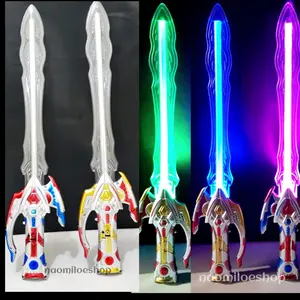 Mainan anak laki laki JUMBO 37cm Pedang Ultraman / Mainan Pedang Lampu