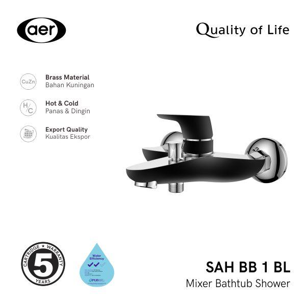 Gambar AER Kran Bathub Shower - Keran Air Panas Dingin Kuningan SAH BB1 BL dari Sutindo Shop Kota Surabaya Tokopedia