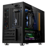 Gambar CUBE GAMING AXEL TEMPERED GLASS - Mini ITX GAMING CASE - Putih dari Techno Computer Bali Kota Denpasar 3 Tokopedia