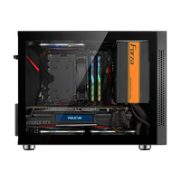 Gambar CUBE GAMING AXEL TEMPERED GLASS - Mini ITX GAMING CASE - Putih dari Techno Computer Bali Kota Denpasar 4 Tokopedia