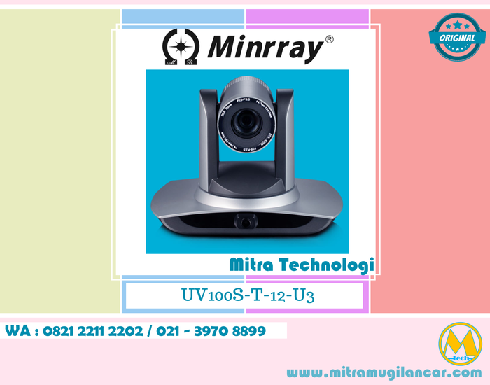 Gambar MINRRAY UV100S-T-12-U3/HDMI CAMERA VIDEO CONFERENCE dari Mitra Technologi Kota Bekasi Tokopedia