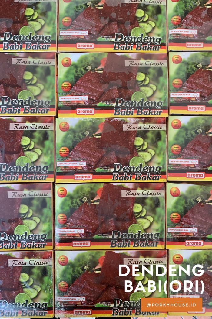 Gambar DENDENG BABI BAKAR AROMA 300 GRAM - RASA KLASIK dari Porkyhouseid Kota Surakarta Tokopedia