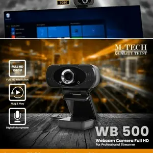 Webcam M TECH ORIGINAL 1080HD WB 500
