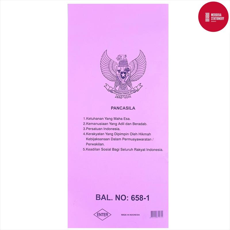 Buku/Kertas Absen/Absensi Enter Besar 13,7x30 cm 14 Lembar 4