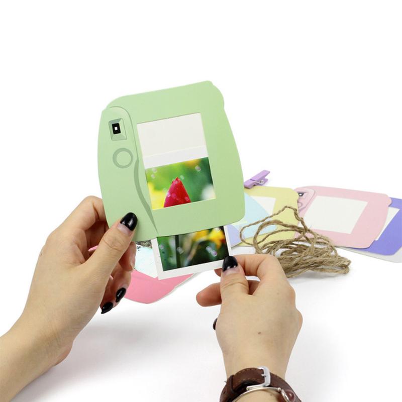 10 Pcs Hanging Frame Album Foto Motif Camera Clip Instax Mini 11 / 2R 3