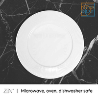 Gambar Zen Flute White Side Plate 22 cm (PC-22FL) - Piring Salad dari Bursa Dapur Mall Kota Administrasi Jakarta Barat 1 Tokopedia