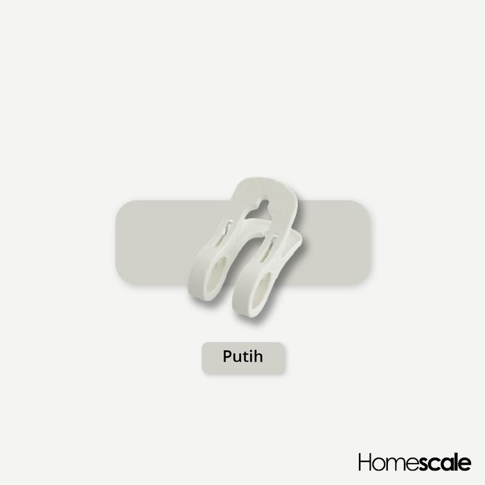 Gambar Jepitan Selimut, Handuk, Seprai Serbaguna - Putih dari Homescaleid Kota Tangerang Selatan 5 Tokopedia