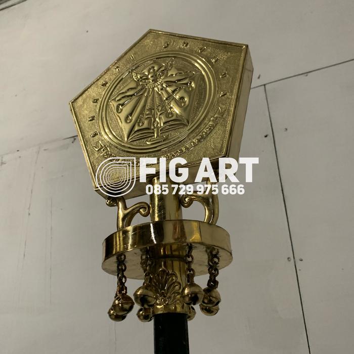 Gambar Custom Pedel Wisuda Tongkat Wisuda dari Kerajinan Tembaga FigArt Kab. Boyolali Tokopedia