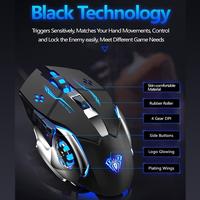Gambar Mouse Gaming AULA S20 – 2400DPI RGB Driver Macro Software dari specialdealshop Kota Administrasi Jakarta Pusat 5 Tokopedia