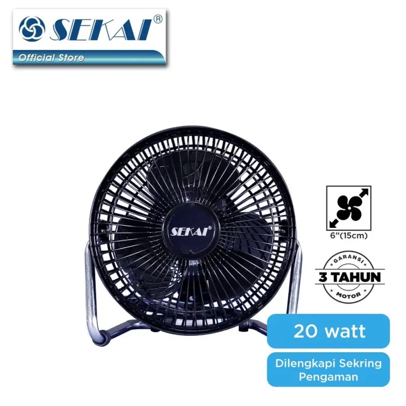 Kipas Angin Sekai HDO 615-S 0