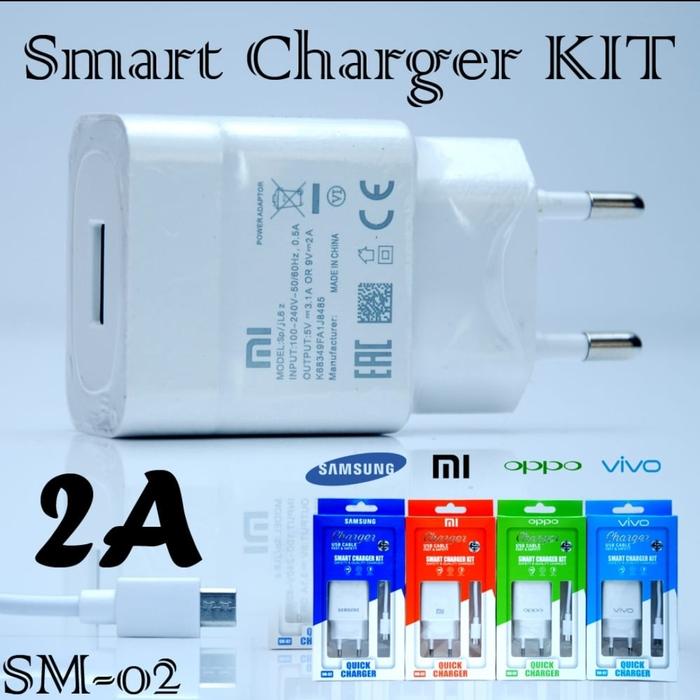 Gambar Charger Xiaomi Smart KIT SM-02 Micro Fast Charger dari Marlina mei Kab. Bogor Tokopedia
