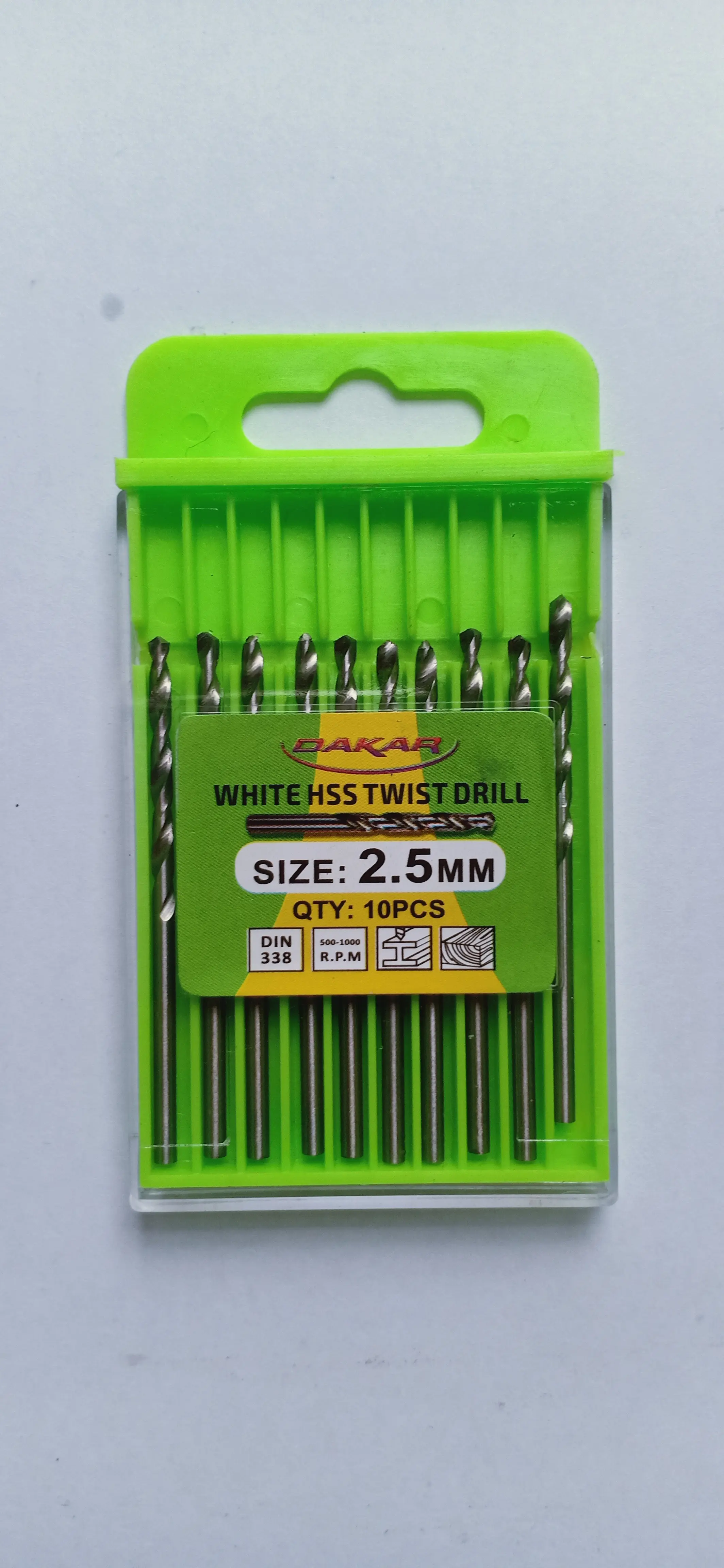 [GROSIR] MATA BOR BESI 2,5MM HSS MERK DAKAR