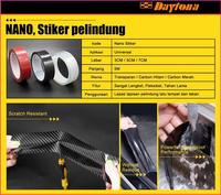 Gambar DAYTONA Tape Nano Stiker Pelindung Anti Gores Merah Carbon - 3cm dari Daytona Variasi Mobil Kota Administrasi Jakarta Pusat 2 Tokopedia